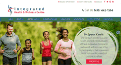 Desktop Screenshot of integratedhealthcentre.com